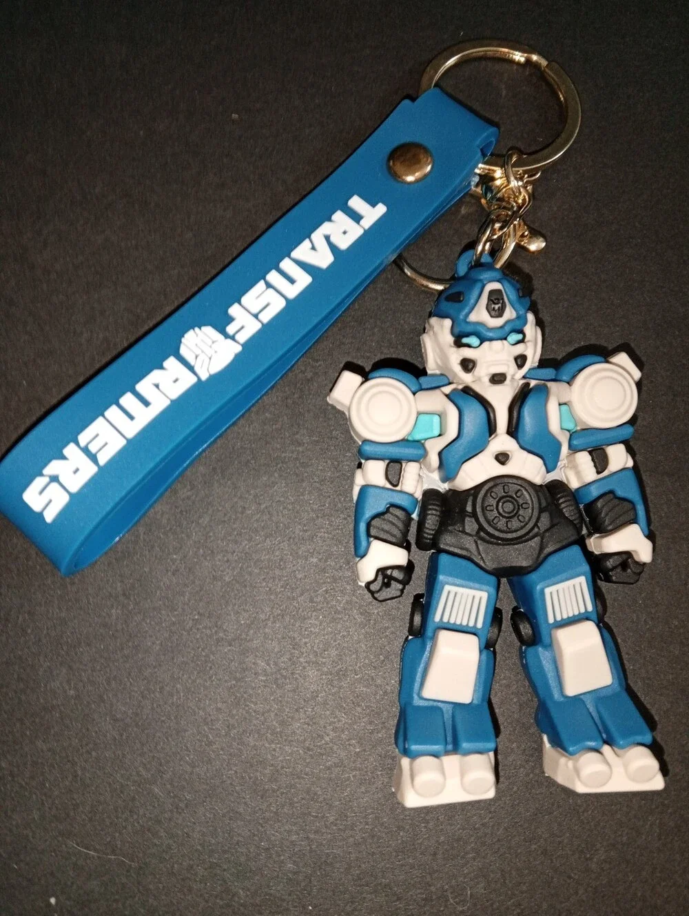 Transformers Blue Robot Keychain